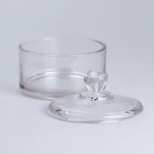 Цукерниця з кришкою із товстого скла(HP-YH-24)(WB) - изображение 4