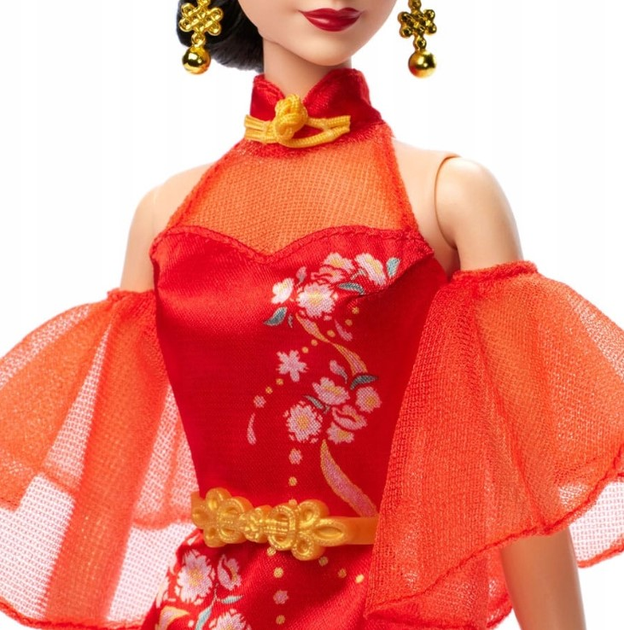 Лялька Mattel Barbie Signature Lunar New Year JBJ11 (0194735260928) - зображення 4