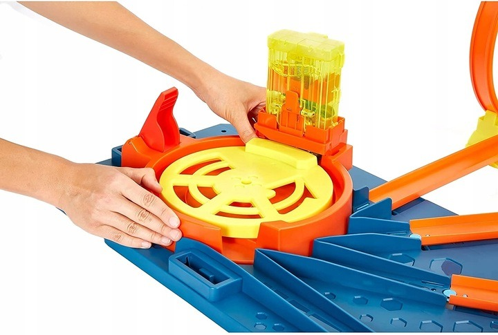 Zestaw do zabawy Hot Wheels track builder mega wyrzutnia GVG11 (887961924688) - obraz 4