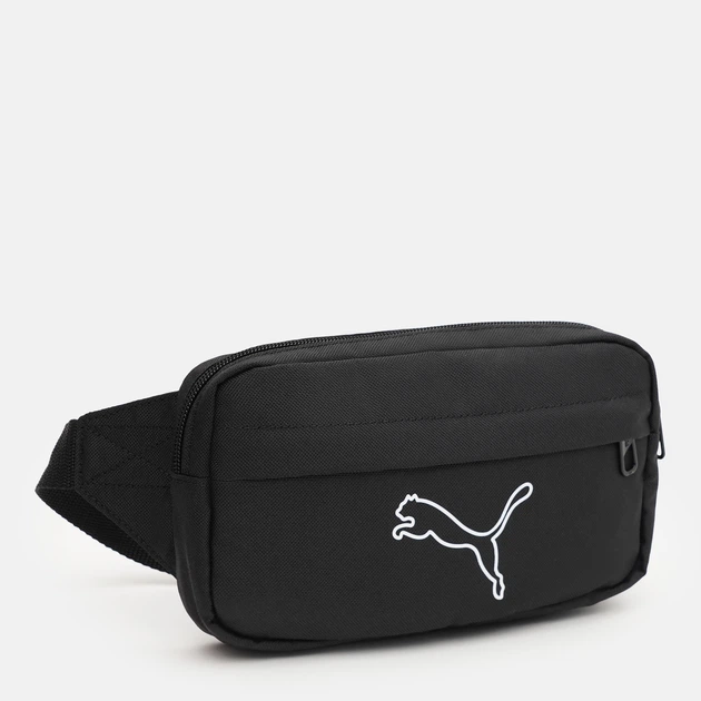 Спортивна сумка на пояс бананка Puma Plus Waist Bag 09118401 Black (4067984175762) - изображение 5