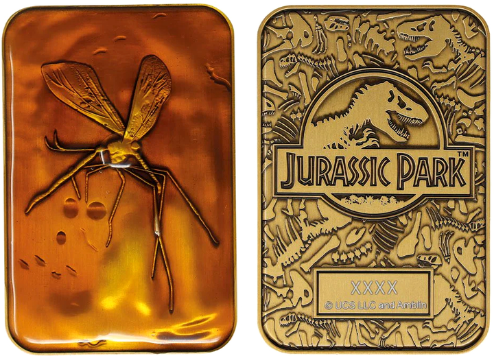Монета Fanattik Jurassic Park Ingot Mosquito In Amber Limited Edition (5060662468568) - зображення 5