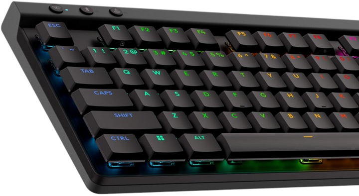 Klawiatura bezprzewodowa Logitech G515 TKL Lightspeed GL Linear Wireless/USB Black (5099206119789) - obraz 3
