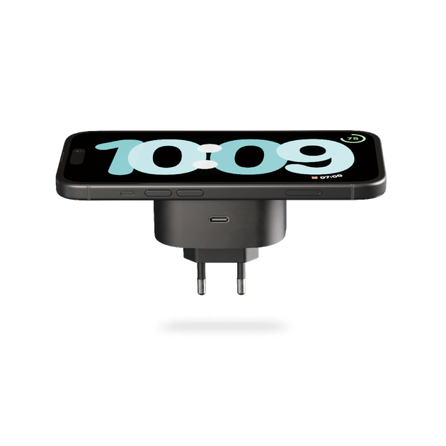 Адаптер для бездротової зарядки Zens Wireless Charging Adapter Black (ZESC18B/00) - зображення 4