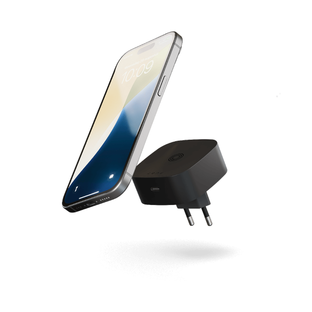 Адаптер для бездротової зарядки Zens Wireless Charging Adapter Black (ZESC18B/00) - зображення 5