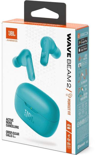 Беспроводные наушники JBL Wave Beam 2 Blue (JBLWBEAM2BLU) - изображение 10