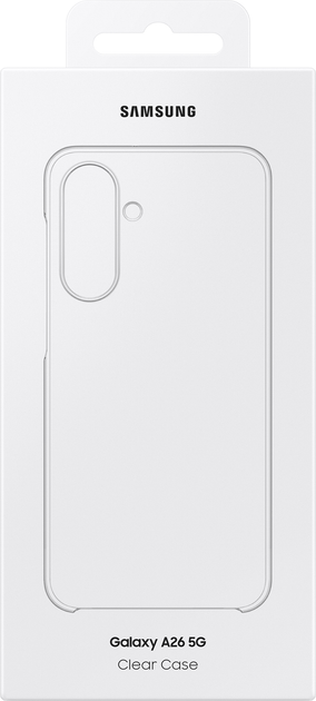 Панель Samsung Clear для Samsung Galaxy A26 5G Transparent (EF-QA266CTEGWW) - зображення 6