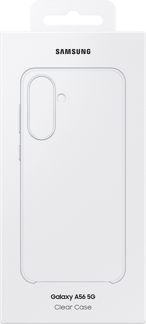 Etui Samsung Clear do Samsung Galaxy A56 Transparent (EF-QA566CTEGWW) - obraz 6