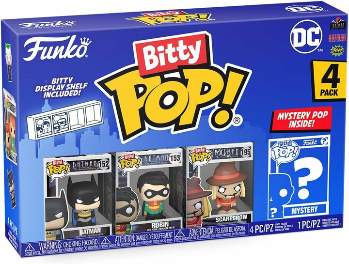 Zestaw figurek Funko Bitty Pop DC S1 12 szt 76339 (889698763394) - obraz 3