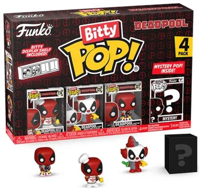Zestaw figurek Funko Bitty Pop Deadpool 12 szt 84967 (889698849678) - obraz 3