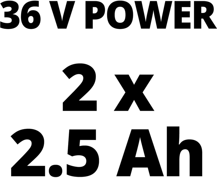 Газонокосарка акумуляторна Einhell GE-CM 36/33 Li 2 x 2.5 Ah (3413210) - зображення 8