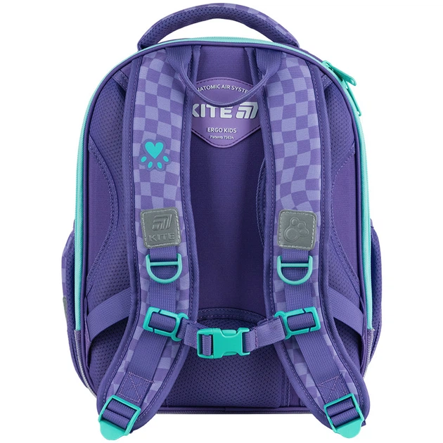 Рюкзак школьный каркасный Kite Studio Pets SP25-555S-2 S(115 - 130 см) 36,5x27x15,5 фиолетовый - изображение 4