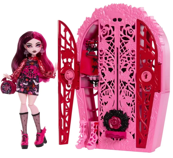 Lalka Mattel Monster High Skulltimate Secrets Garden Mysteries Draculaura HYT72 (0194735255443) - obraz 3