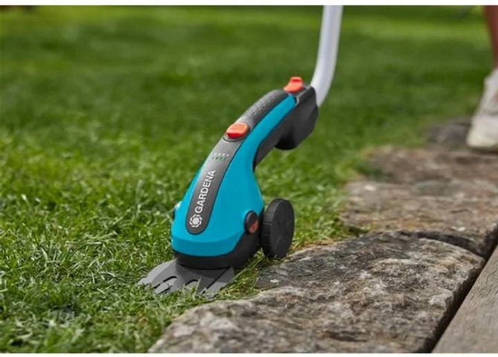 Кущоріз акумуляторний Gardena ClassicCut Li 3.6V з колесами (09886-20) - зображення 4