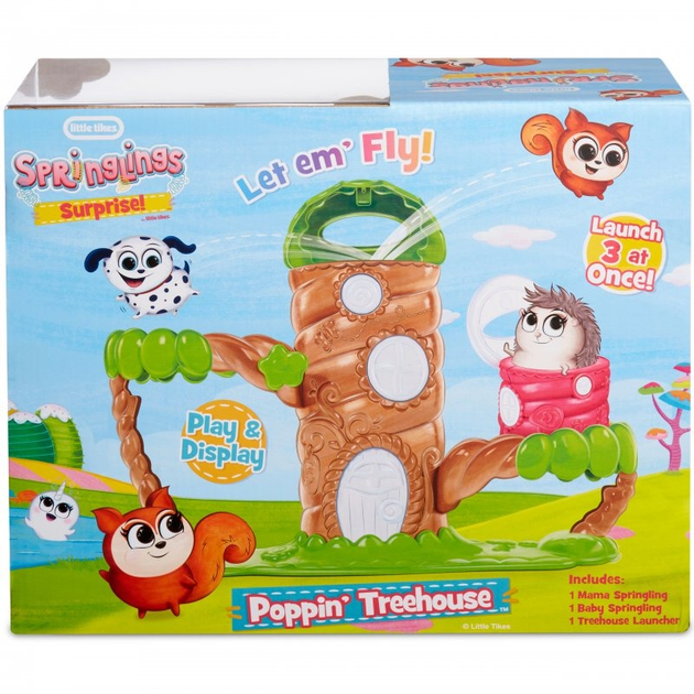 Ігровий набір Little Tikes Springlings Surprise Будиночок на дереві 649806 (0050743649806) - зображення 4