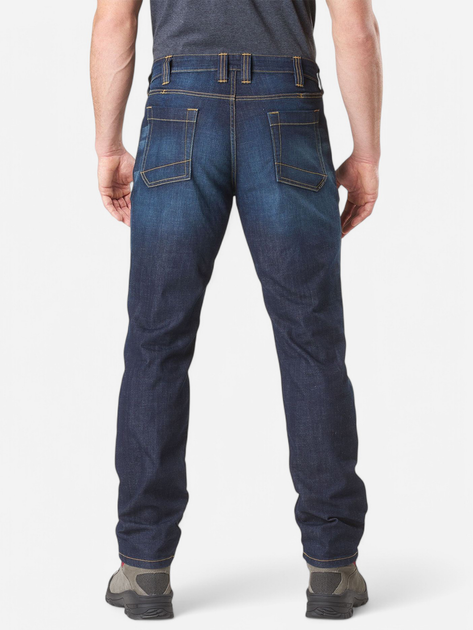 Тактичні штани джинсові чоловічі 5.11 Tactical Defender-Flex Slim Jeans 74465ABR-649 W34L32 Dark Wash Indigo (888579904383) - зображення 2