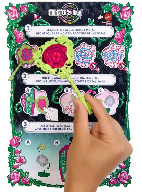 Лялька Mattel Monster High Skulltimate Secrets Garden Mysteries Venus McFlytrap HYT75 (0194735255405) - зображення 6