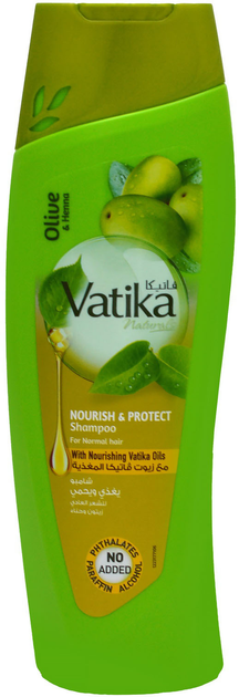 Шампунь Dabur Vatika Живильний з оливковою олією для нормального волосся 200 мл (5022496001519/5022496001946) від Rozetka на платформі USKIDKA Акція на Шампунь Dabur Vatika Живильний з оливковою олією для нормального волосся 200 мл (5022496001519/5022496001946) від Rozetka