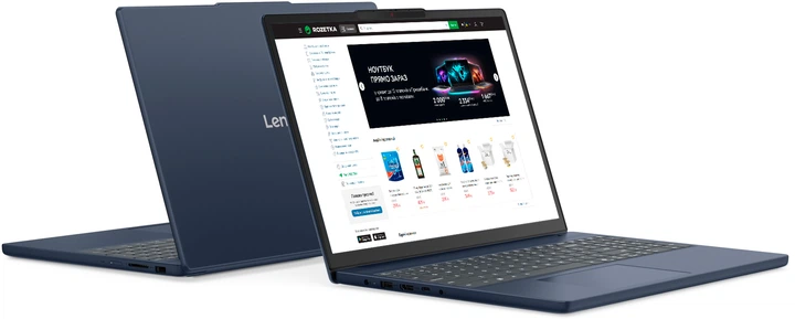Ноутбук Lenovo IdeaPad Slim 3 15IRH10 (83K100CXPB) Cosmic Blue - зображення 8