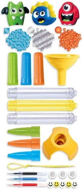 Набір креативних ручок Clementoni IDEA Mini Factory Monster Pens 3 шт (8005125188314) - зображення 3