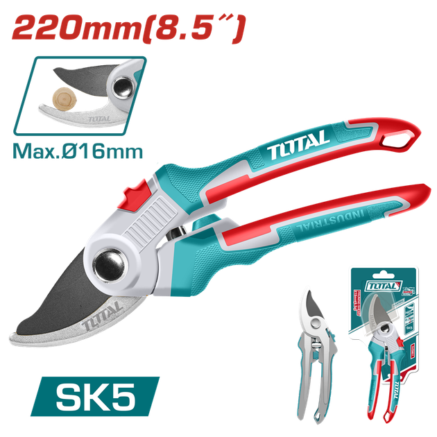 Секатор TOTAL THT0601 215 мм, d-16 мм. (7049928) - изображение 2