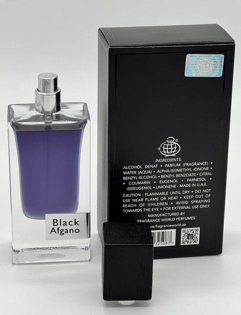 Fragrance World Black Afgano New Edition Eau de Parfum Парфюмированная вода унисекс, 60 мл - изображение 4