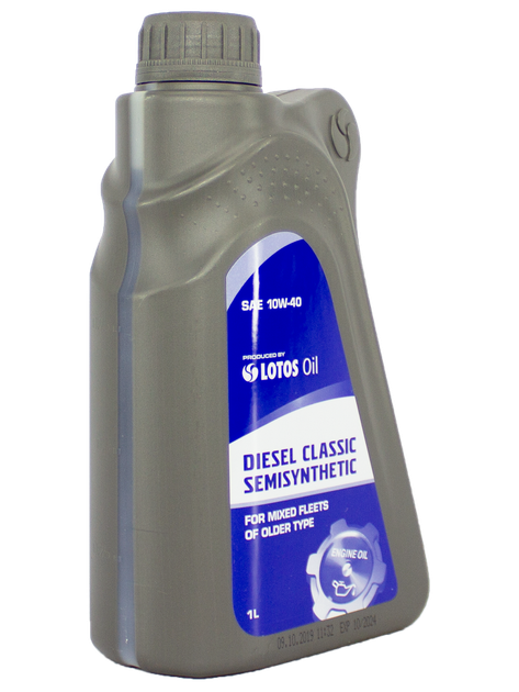 Олива моторна Lotos DIESEL CLASSIC CE/SF 10W-40 1 л (WG-K102430-0H0) - зображення 3
