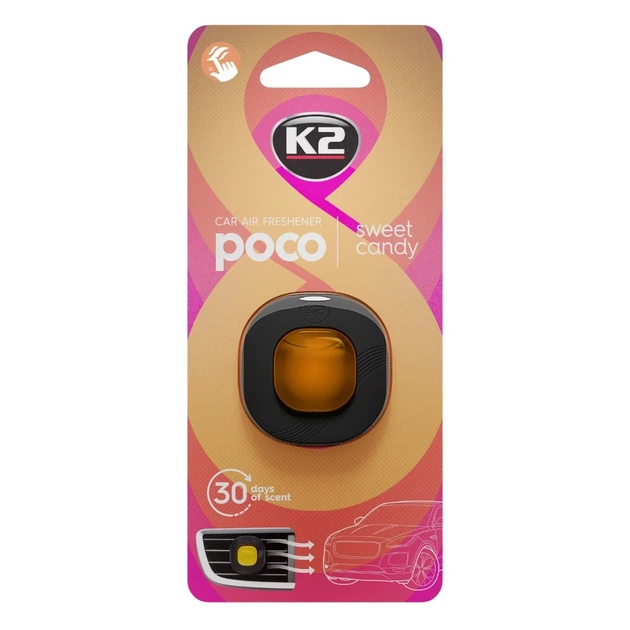 Ароматизатор для салона авто К2 Poco Сладкая конфета 30 г (V353) - изображение 2