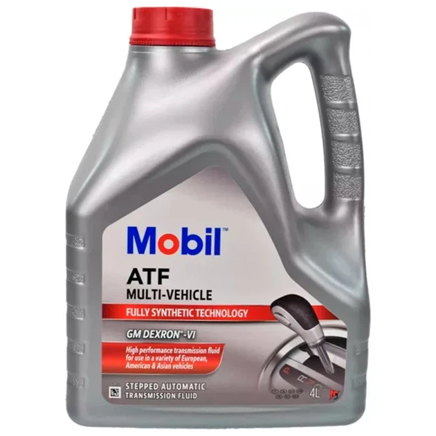 Масло трансмиссионное MOBIL ATF Multi-Vehicle 4 л (156096) - Фото 1 Масло трансмиссионное MOBIL ATF Multi-Vehicle 4 л (156096) - изображение 1