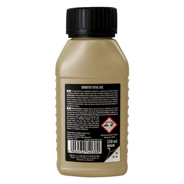 Гель для удаления ржавчины K2 Derusto Total Gel 250 мл (L375) - изображение 8