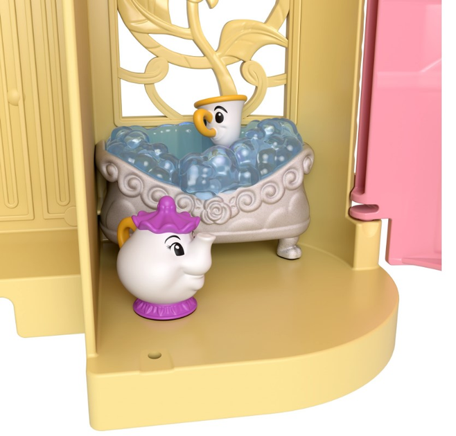Міні замок Mattel Storytime Stackers Disney Princess Красуня та Чудовисько JDP54 (0194735288588) - зображення 5