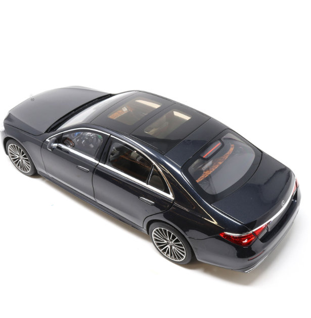 Модель автомобіля Mercedes-Benz S-Class (W223) AMG Line Anthracite Blue Metallic by Norev, Scale 1:18 - Фото 7 Модель автомобіля Mercedes-Benz S-Class (W223) AMG Line Anthracite Blue Metallic by Norev, Scale 1:18 - зображення 7