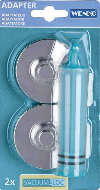 Elementy montażowe Wenko Vacuum-Loc Shiny (4008838206430) - obraz 3