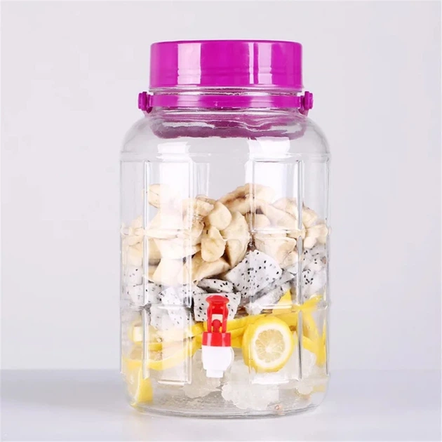 Лимонадник із краном Lemonade Bottle 3 л (R92842) Скло - зображення 3
