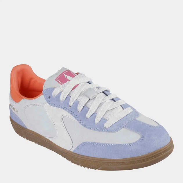 Женские кеды низкие Skechers 185234 LBMT 37 (7US) 24 см Белый/Голубой (198376094416) - изображение 2