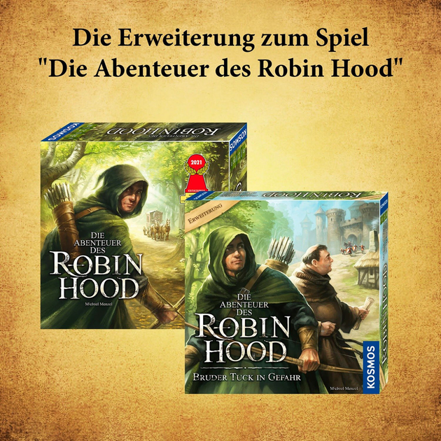 Kości do gry Kosmos Przygody Robin Hood Brat Tuck w niebezpieczeństwie (4002051683146) - obraz 4