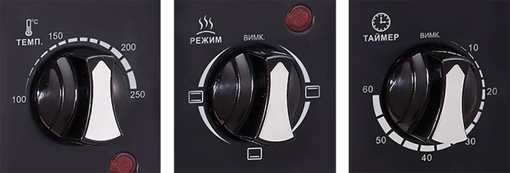 Электрическая печь LIBERTON LEO-350 Black - изображение 2