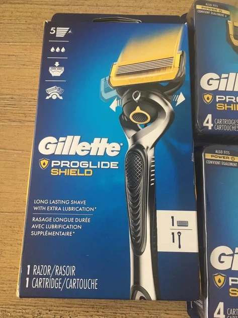 Бритва Gillette Fusion ProGlide Shield и 9 сменных кассет Made in America - изображение 4