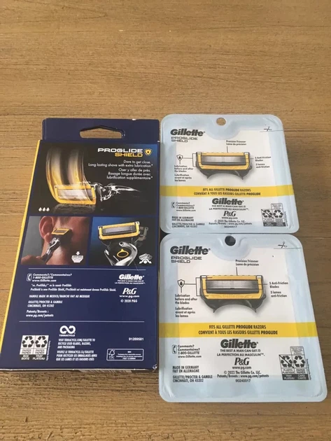 Бритва Gillette Fusion ProGlide Shield и 9 сменных кассет Made in America - изображение 5