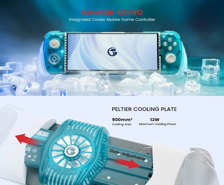 GameSir X3 PRO Type-C беспроводной мобильный игровой геймпад