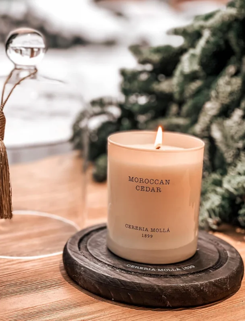 Ароматична свічка Cereria Molla Premium Moroccan Cedar 230 г (8424405055458) - зображення 4