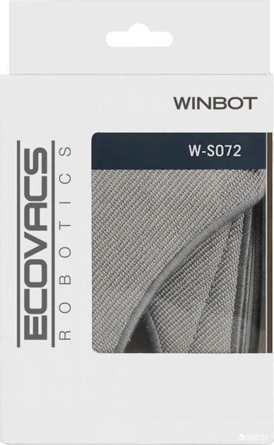 Набір мікрофібрових насадок Ecovacs для робота-пилососа WINBOT Cleaning Pads for W850/W880 (W-S072) - зображення 2
