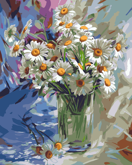 Пузикин Д. Н. Ромашки 50x40 cm 1993年 Пузикин Д. Н. Ромашки 50x40 cm 1993年 Пузикин Д. Н. Ромашки