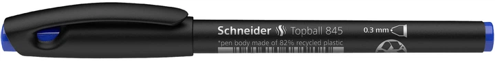 Набор роллеров Schneider Topball 845 0.3 мм синий 10 шт (S184503) - Фото 2 Набор роллеров Schneider Topball 845 0.3 мм синий 10 шт (S184503) - изображение 2
