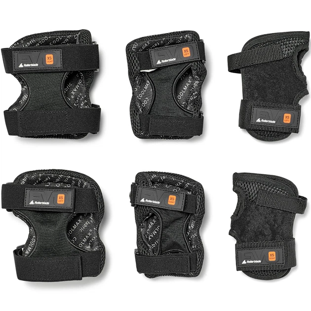 Комплект защиты Rollerblade Evo Pro Gear Jr black XXS 86P065P020-N001 - Фото 2 Комплект защиты Rollerblade Evo Pro Gear Jr black XXS 86P065P020-N001 - изображение 2