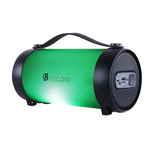 Акустика Beecaro RX22E with RGB Light, BT5.0, TWS, 6W, FM, AUX, 1800mAh, 6h, black - изображение 3