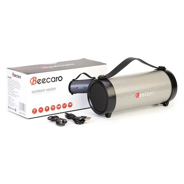 Акустика Beecaro RX33D with RGB Light, BT5.0, 7.5W, 8.5W, FM, AUX, TF, TWS, black - изображение 10
