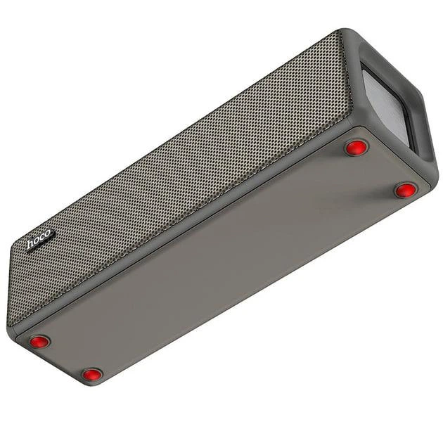 Портативная беспроводная Bluetooth колонка акустика Hoco HC3 IPX4,BT,TWS, AUX, FM, TF, USB Grey - Фото 3 Портативная беспроводная Bluetooth колонка акустика Hoco HC3 IPX4,BT,TWS, AUX, FM, TF, USB Grey - изображение 3