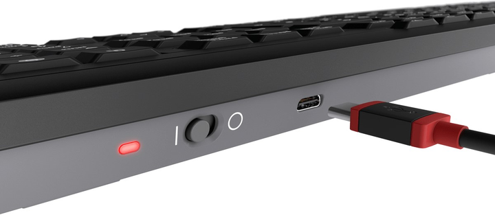Zestaw bezprzewodowy Cherry Stream Desktop Recharge Wireless Black (JD-8560EU-2) - obraz 7
