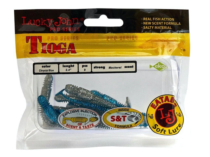 Віброхвіст силікон. TIOGA LJ Pro Series 2,4 "/ T05 *9 140119-T05 - изображение 3