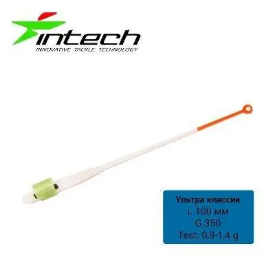 Кивок лавсановий Intech Ультра 100 мм (1 шт.) (0.9 - 1.4 г) FS0634696 - Фото 1 Кивок лавсановий Intech Ультра 100 мм (1 шт.) (0.9 - 1.4 г) FS0634696 - изображение 1